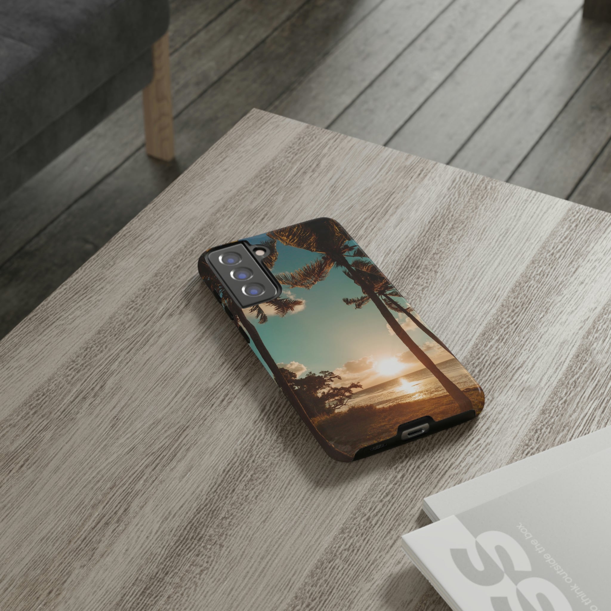 Sundown Palmtrees Android Case (Protective) Phone Case