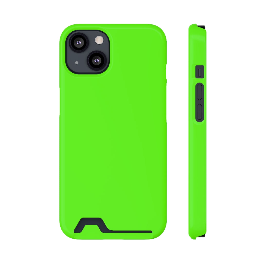 Bright Green iPhone Case (Card) iPhone 13 Glossy Without gift packaging Phone Case