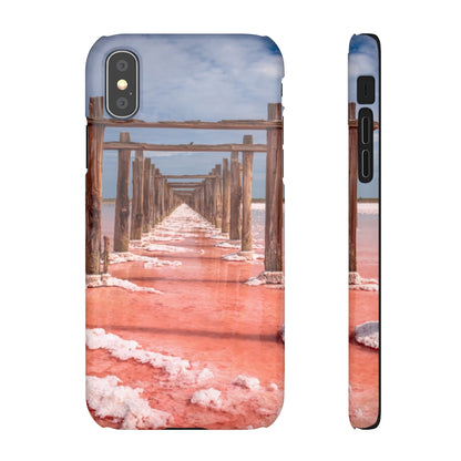 Pink Color of Salt Lake Samsung/iPhone (Slim) Phone Case