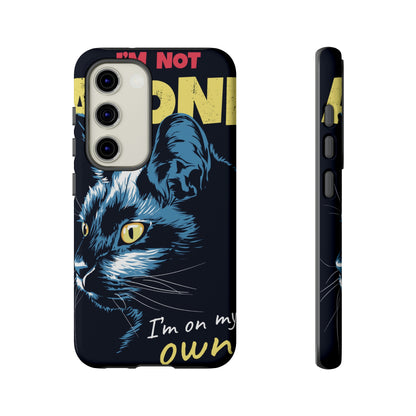 Black Cat Poster Android Case (Protective) Samsung Galaxy S23 Matte Phone Case