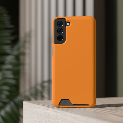 Dark Orange Samsung Case (Card) Phone Case