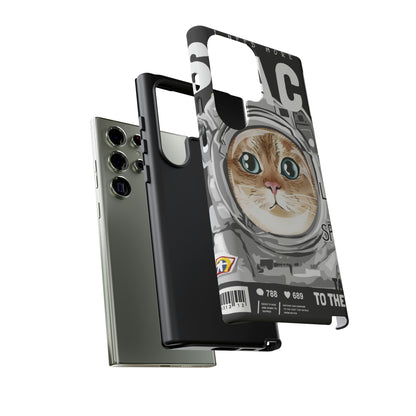 Space Cute Cat Android Case (Protective) Phone Case