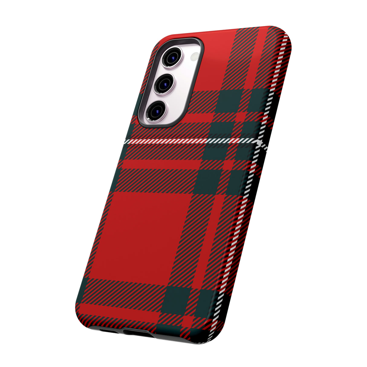 Plaid Pattern Red Android Case (Protective) Phone Case