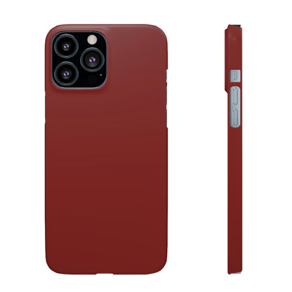 Falu Red iPhone Case (Slim) iPhone 13 Pro Max Matte Phone Case