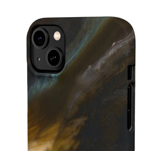 Midnight Shaddow Ink Art iPhone Case (Slim) Phone Case