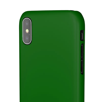 Dark Green iPhone Case (Slim) Phone Case