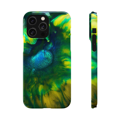 Dragon Eye Ink Art iPhone Case (Slim) iPhone 14 Pro Max Glossy Phone Case