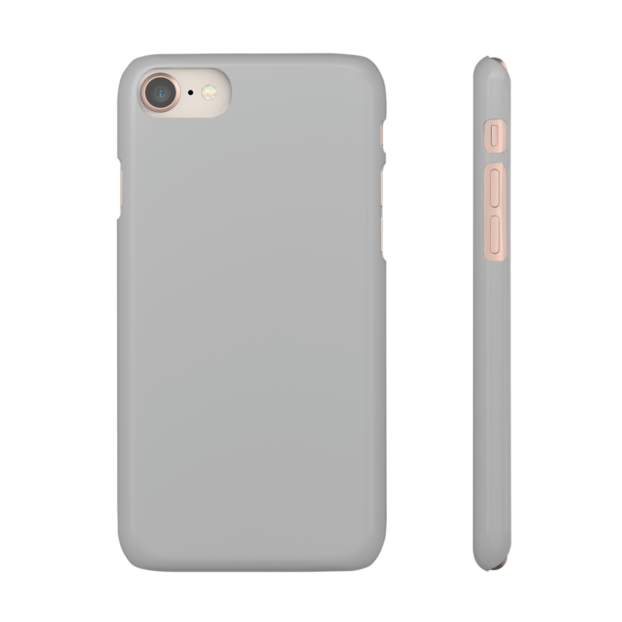 Gray iPhone Case (Slim) iPhone 8 Glossy Phone Case