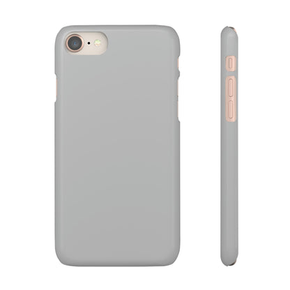 Gray iPhone Case (Slim) iPhone 8 Glossy Phone Case