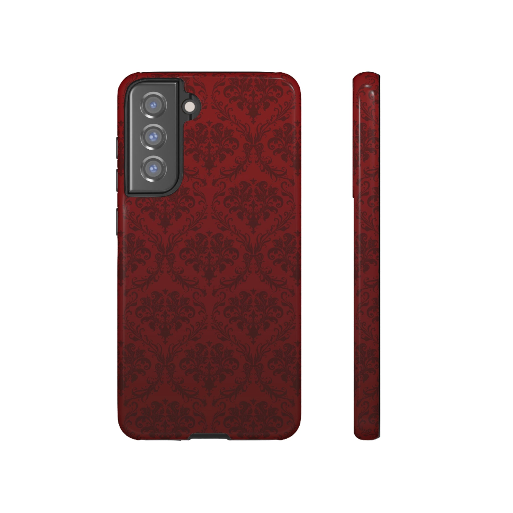 Dark Red Wallpaper Android Case (Protective) Samsung Galaxy S21 FE Glossy Phone Case