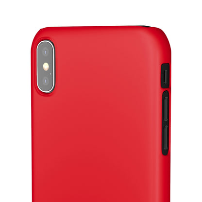 Cadmium Red iPhone Case (Slim) Phone Case