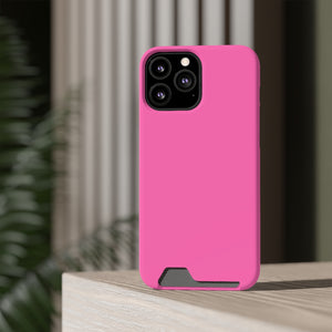 Hot Pink iPhone Case (Card) Phone Case