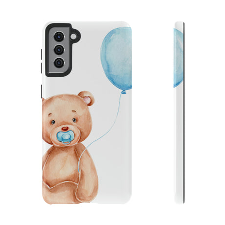 Cute Teddy Bear Android Case (Protective) Samsung Galaxy S21 Plus Glossy Phone Case