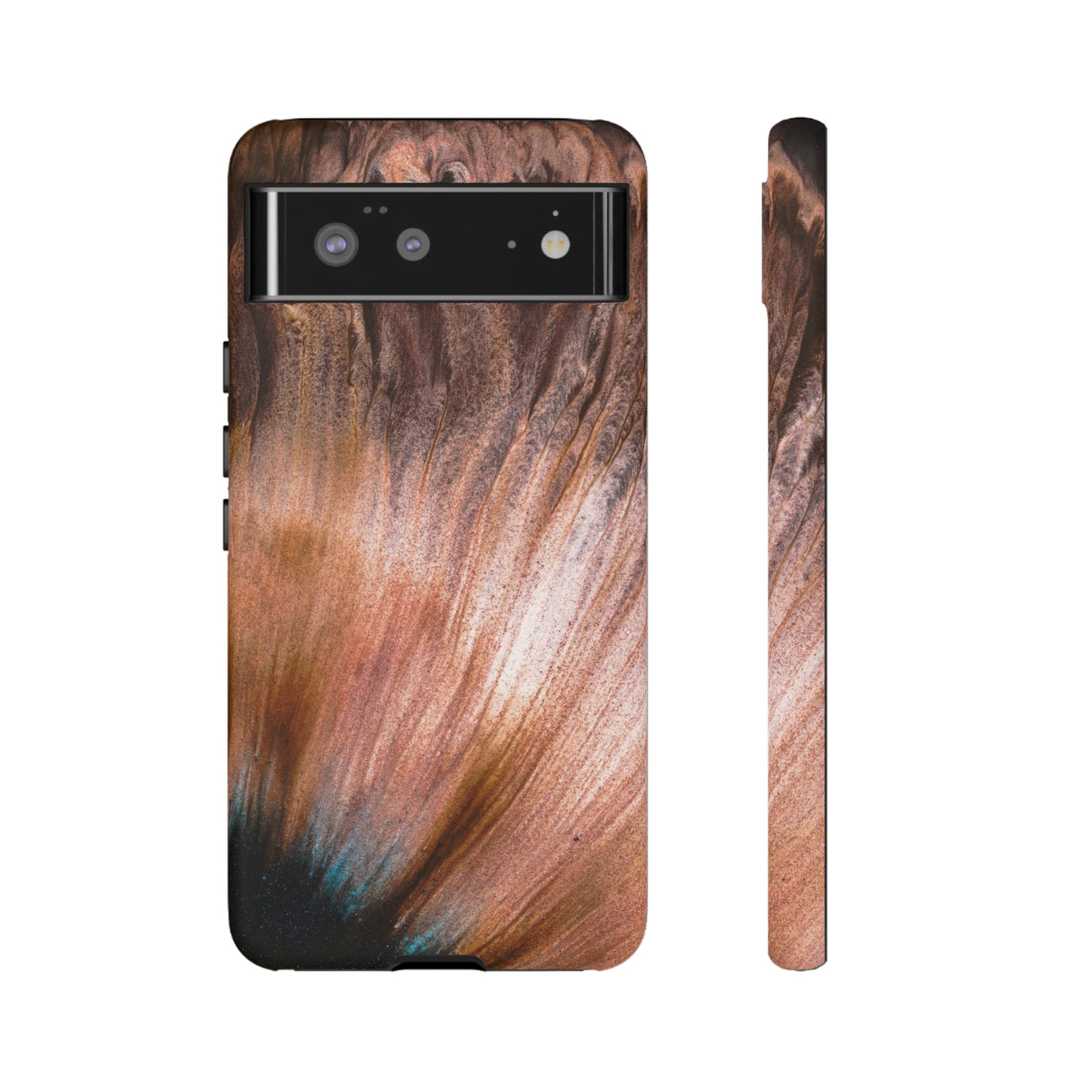 Light Brown Ink Art Android Case (Protective) Google Pixel 6 Matte Phone Case