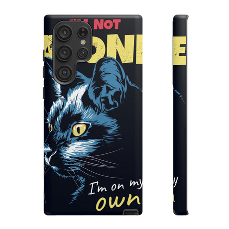 Black Cat Poster Android Case (Protective) Samsung Galaxy S22 Ultra Matte Phone Case