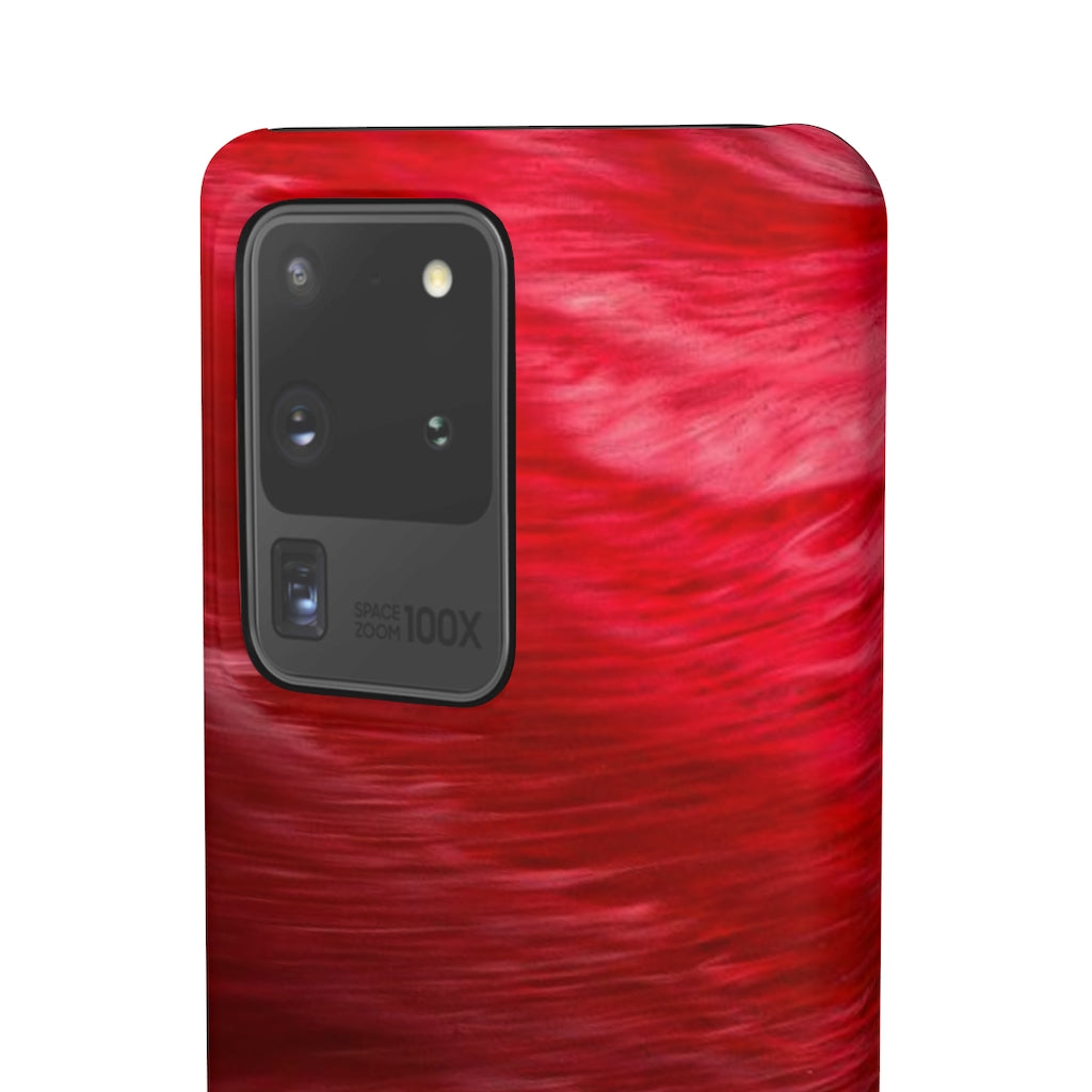 Red Feather Ink Art Android Case (Slim) Phone Case