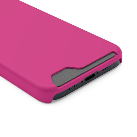 Deep Cerise iPhone Case (Card) Phone Case