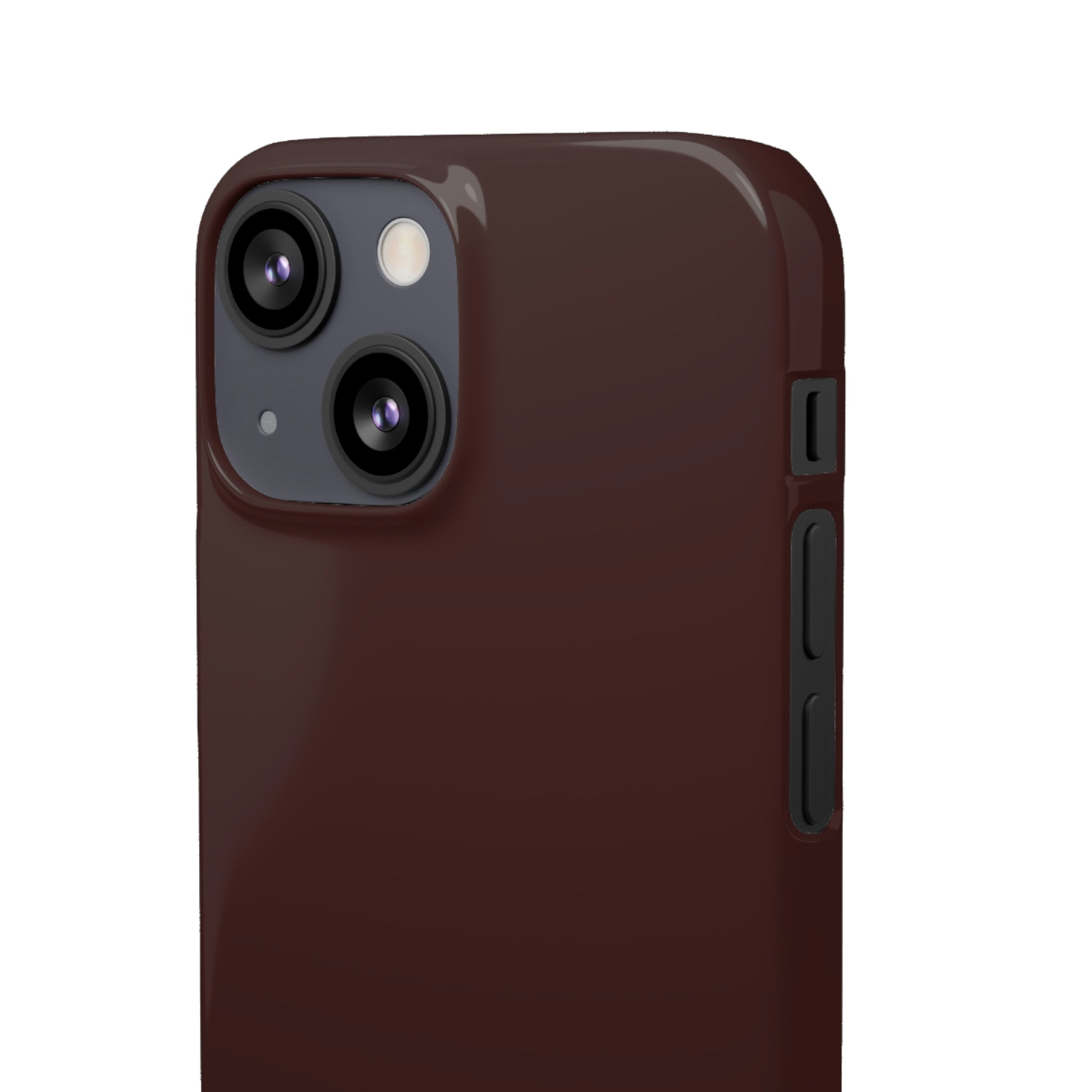 Dark Sienna Purple iPhone Case (Slim) Phone Case