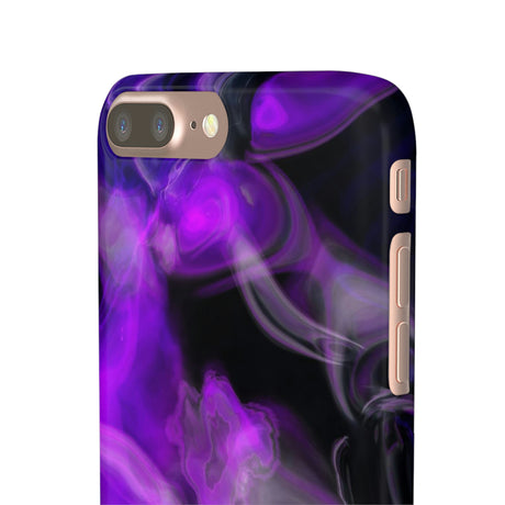 Purple Marble iPhone Case (Slim) Phone Case