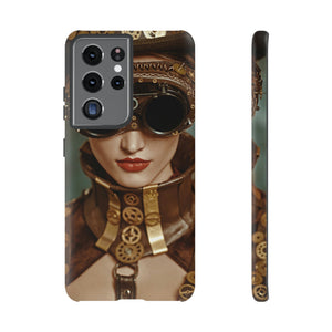 Steampunk Lady Android Case (Protective) Samsung Galaxy S21 Ultra Matte Phone Case