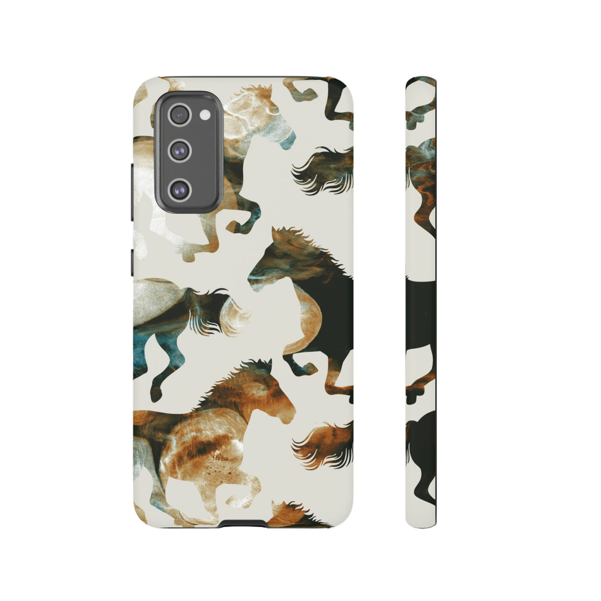 Tie Dye Horses Android Case (Protective) Samsung Galaxy S20 FE Matte Phone Case