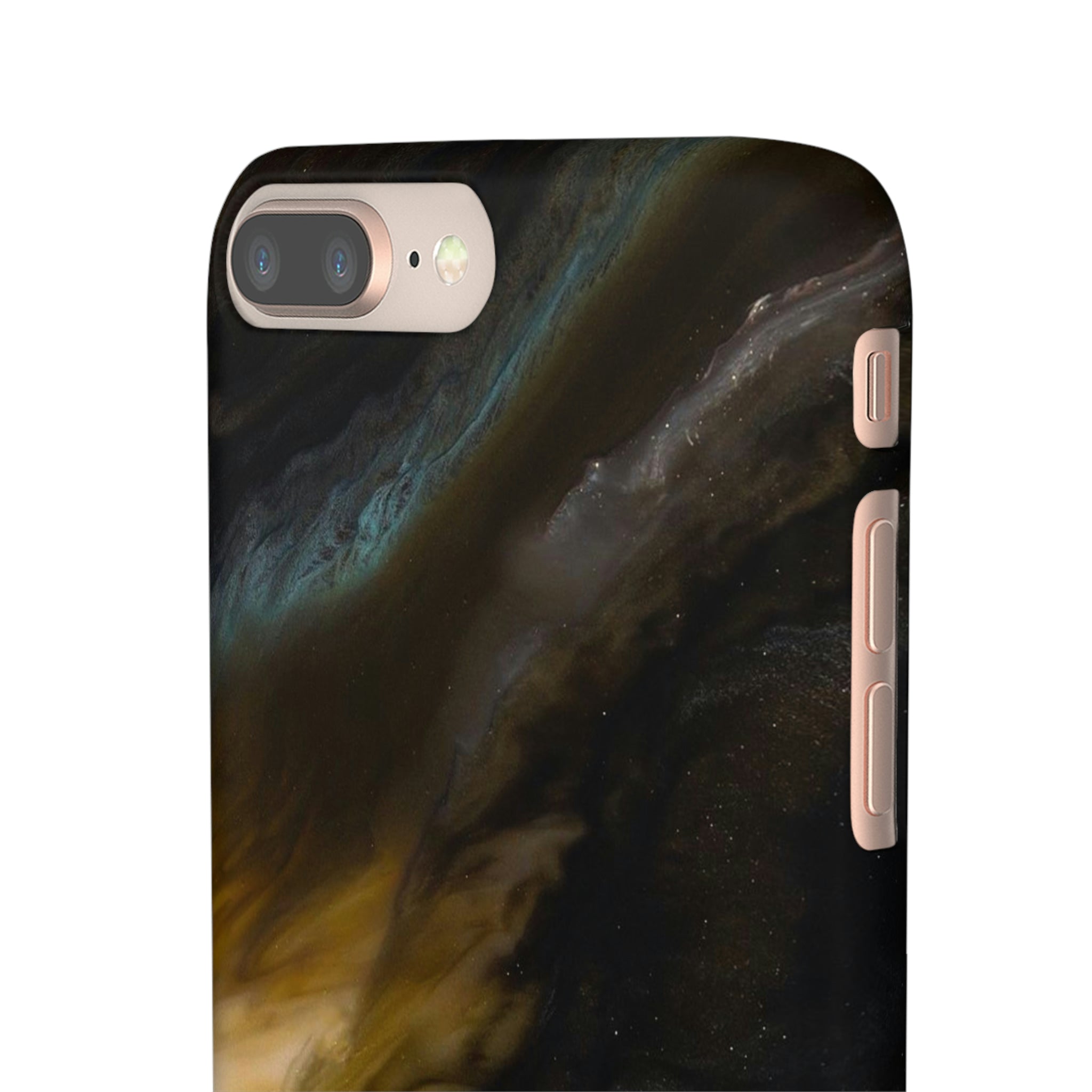 Midnight Shaddow Ink Art iPhone Case (Slim) Phone Case