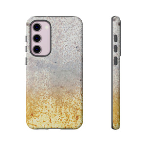 Gold Abstract Android Case (Protective) Samsung Galaxy S23 Plus Matte Phone Case