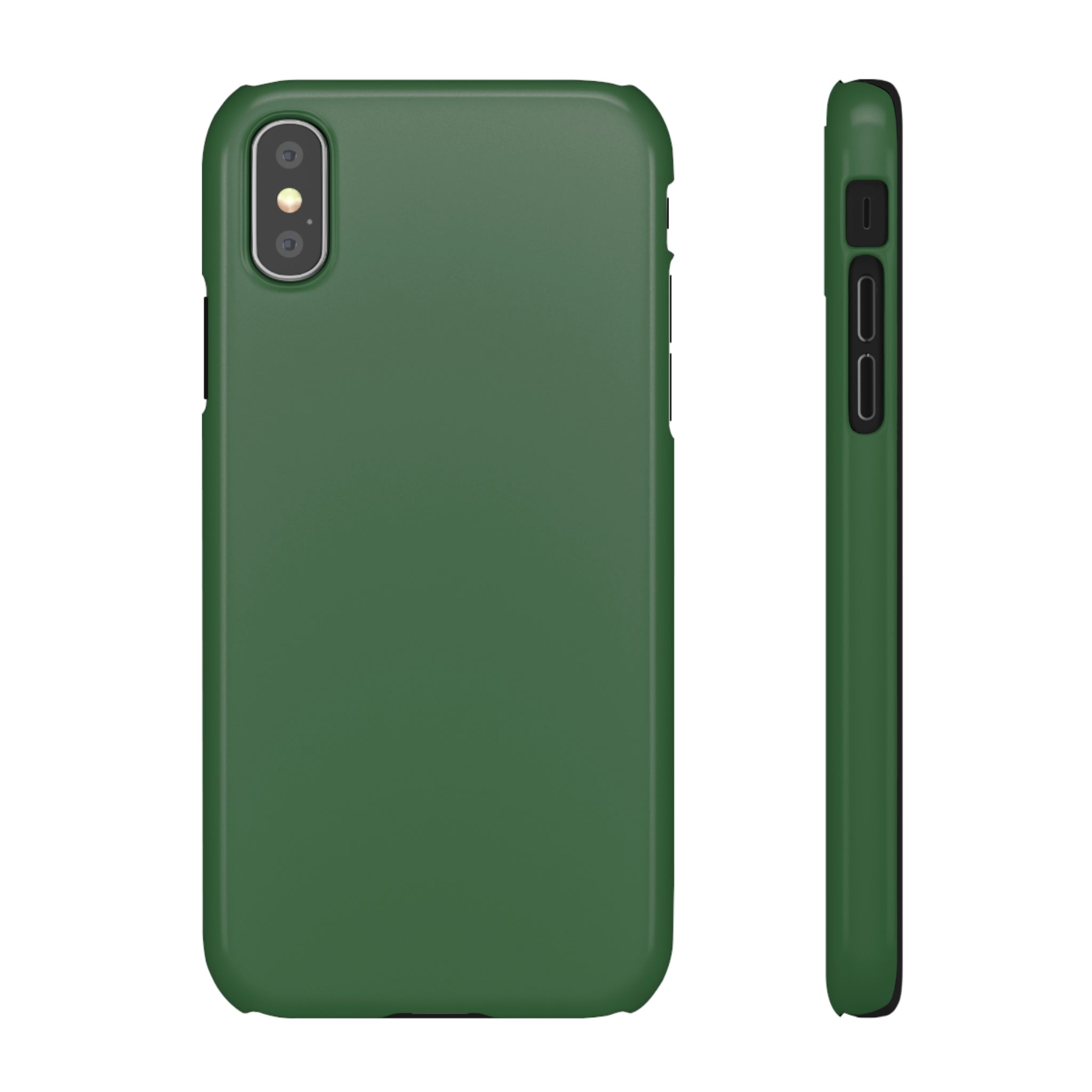 Hunter Green iPhone Case (Slim) iPhone XS Glossy Phone Case