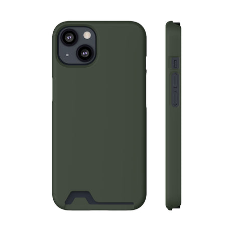 Kombu Green iPhone Case (Card) iPhone 13 Matte Phone Case