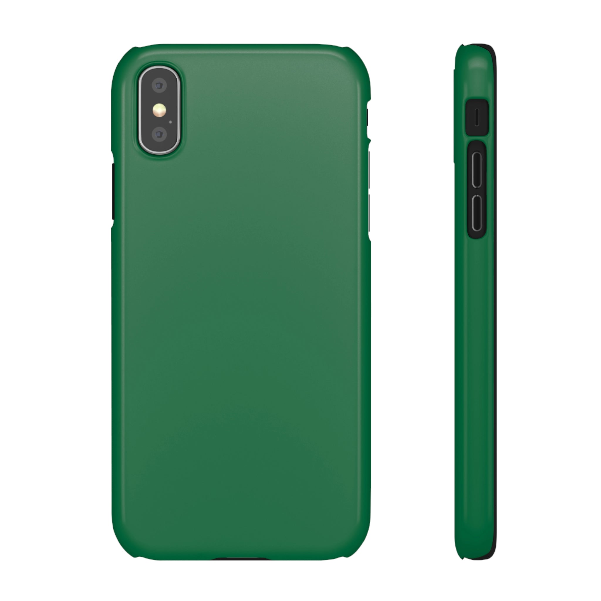 Cadmium Green iPhone Case (Slim) iPhone XS Glossy Phone Case