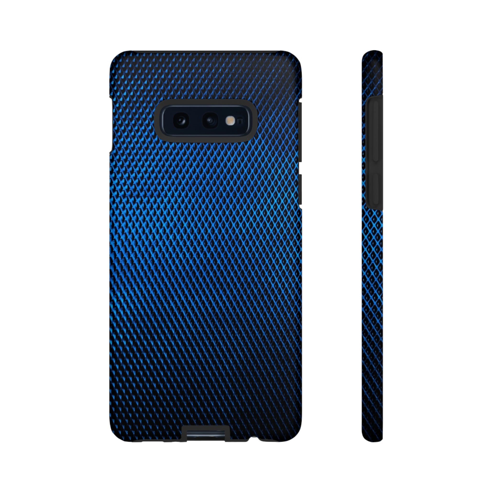 Blue Metal Android Case (Protective) Samsung Galaxy S10E Matte Phone Case