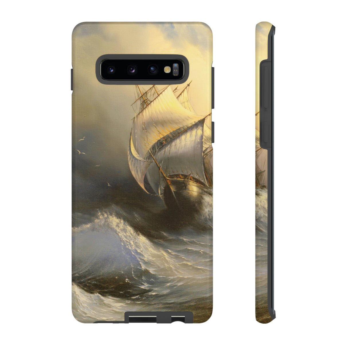 Ancient sailing Android Case (Protective) Samsung Galaxy S10 Plus Glossy Phone Case