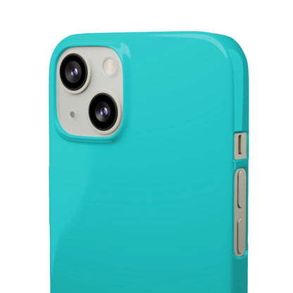 Dark Turquoise iPhone Case (Slim) Phone Case