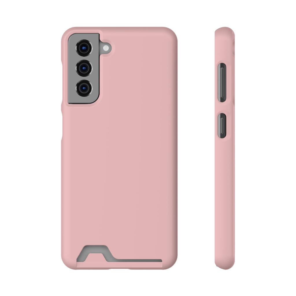 Baby Pink Android Case (Card) Samsung Galaxy S21 Matte Without gift packaging Phone Case