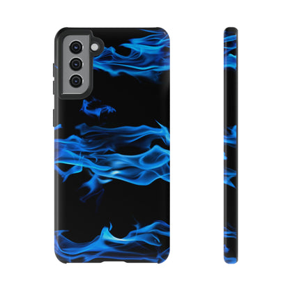 Blue Flames Club Android Case (Protective) Samsung Galaxy S21 Plus Glossy Phone Case