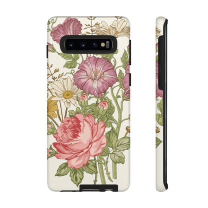 Bouquet Rose Vintage Flower Samsung Case (Protective) Samsung Galaxy S10 Matte Phone Case