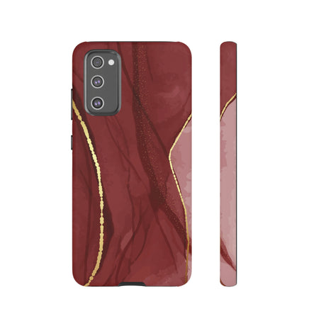 Dark Red Android Case (Protective) Samsung Galaxy S20 FE Matte Phone Case