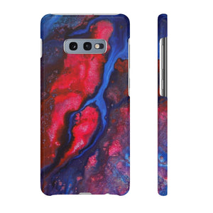 SuperMan Ink Art Android Case (Slim) Samsung Galaxy S10E Glossy Phone Case