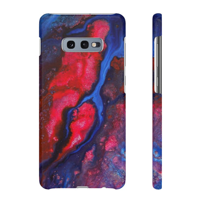 SuperMan Ink Art Android Case (Slim) Samsung Galaxy S10E Glossy Phone Case