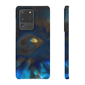 Space Galaxy Ink Art Android Case (Slim) Samsung Galaxy S20 Ultra Glossy Phone Case