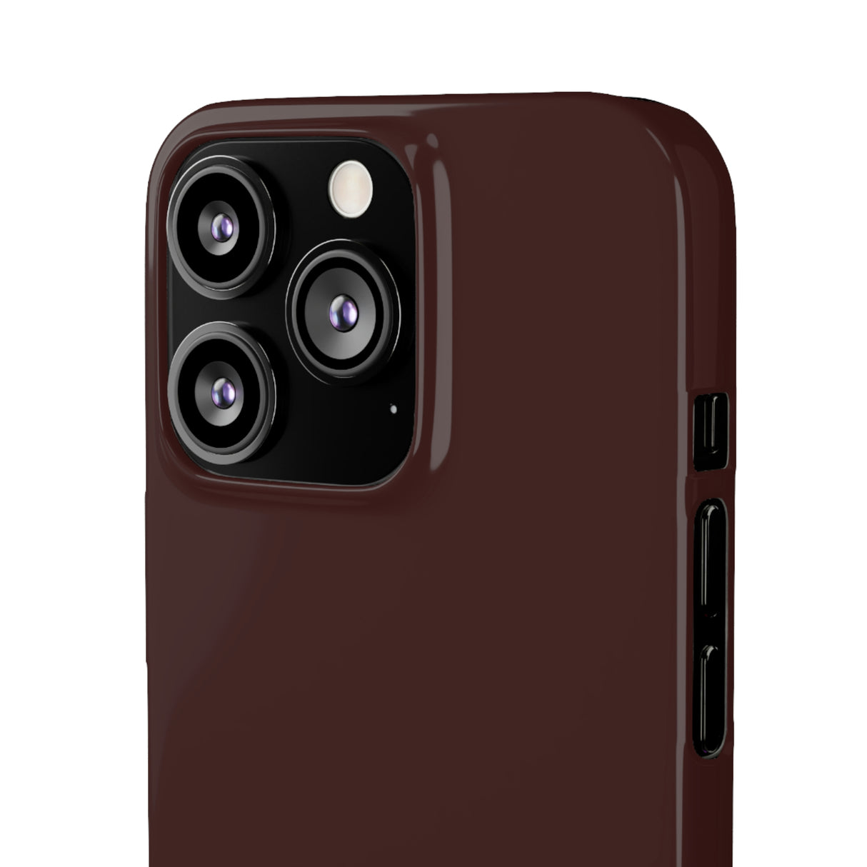 Dark Sienna Purple iPhone Case (Slim) Phone Case