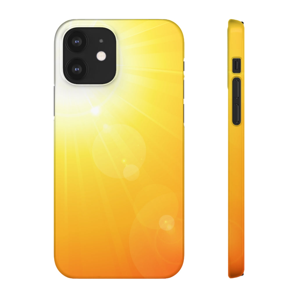 Bright Summer Sun Samsung/iPhone (Slim) Phone Case