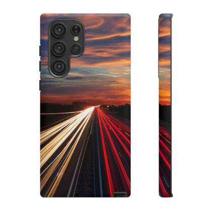 City Lights Android Case (Protective) Samsung Galaxy S22 Ultra Matte Phone Case