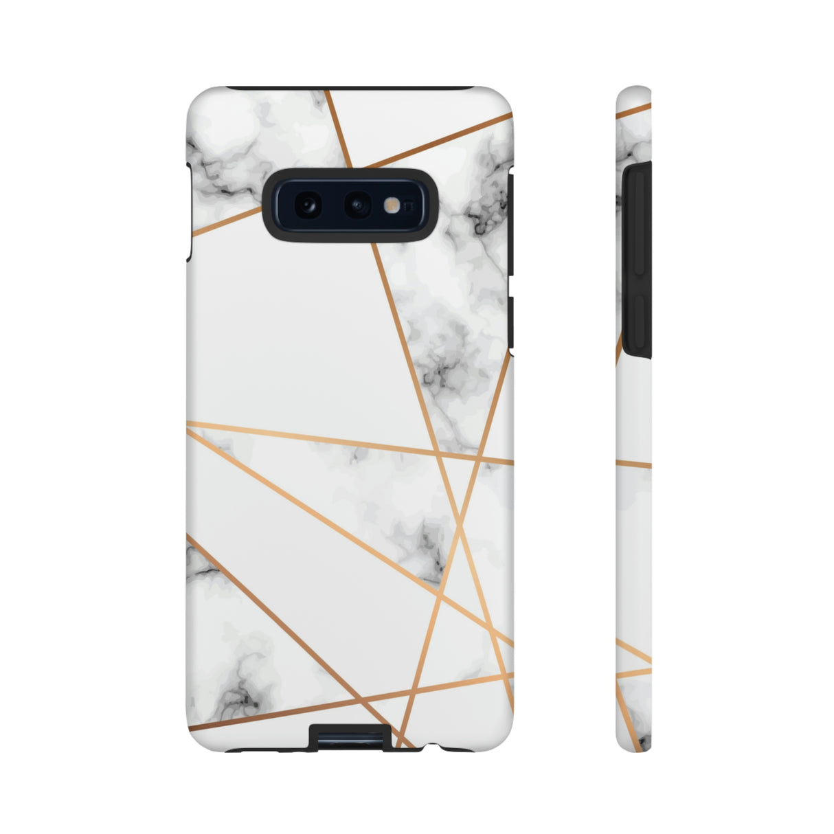 Marble Geometric Android Case (Protective) Samsung Galaxy S10E Matte Phone Case