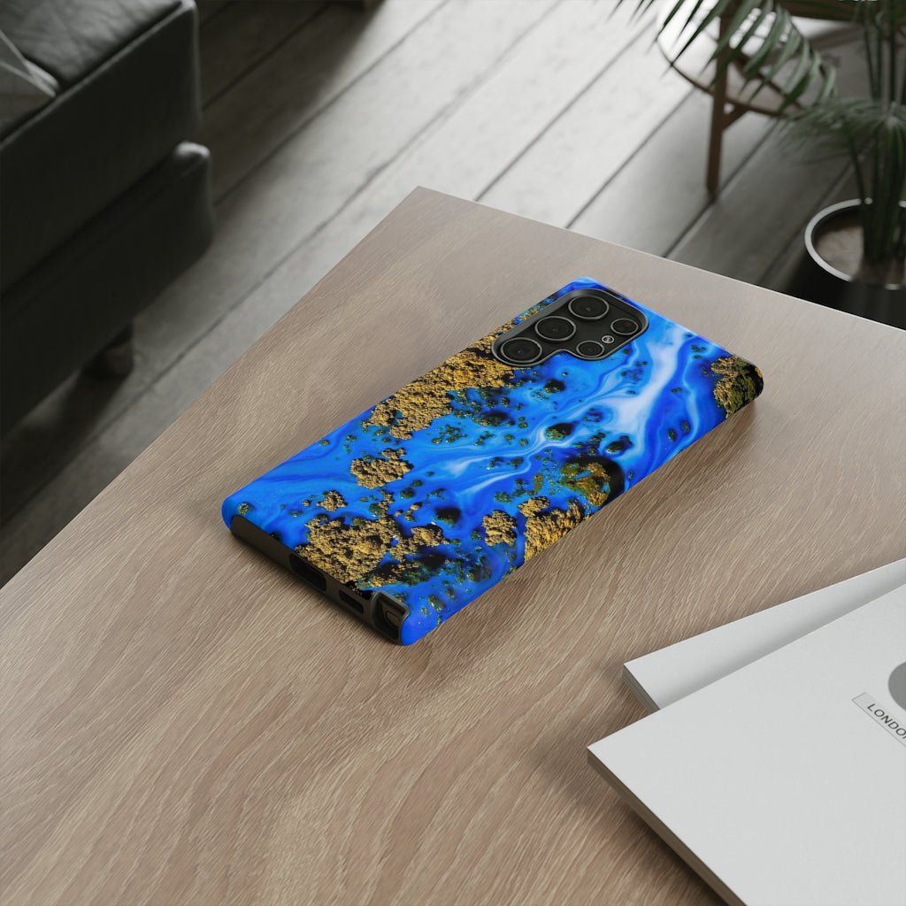 Blue River Ink Art Android Case (Protective) Phone Case