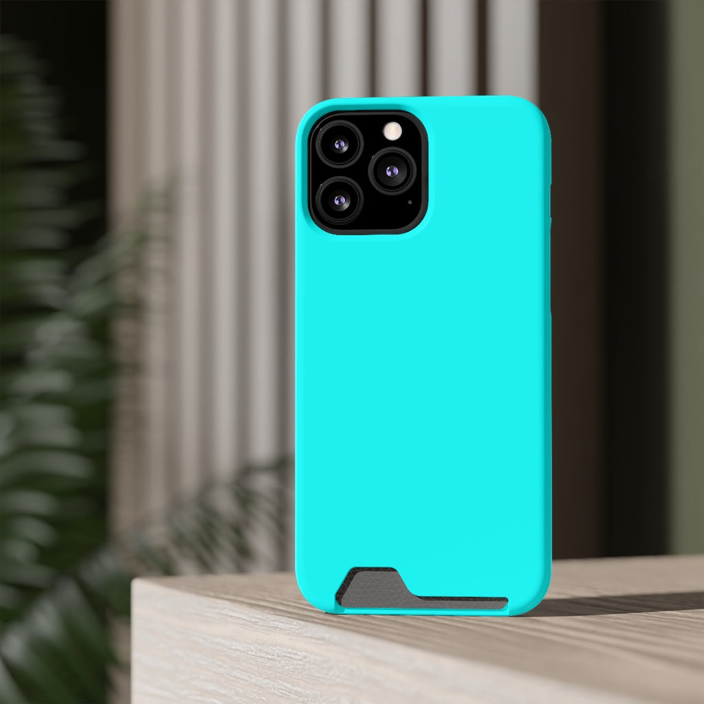 Aqua iPhone Case (Card) Phone Case