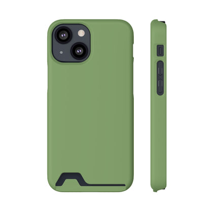 Asparagus Green iPhone Case (Card) iPhone 13 Mini Matte With gift packaging Phone Case