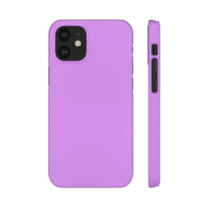 Bright Lilac iPhone Case (Slim) iPhone 12 Mini Glossy Phone Case