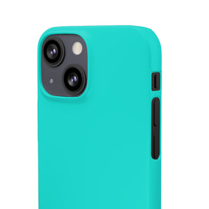 Bright Turquoise iPhone Case (Slim) Phone Case