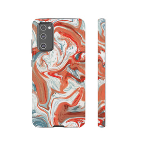 Orange Art Android Case (Protective) Samsung Galaxy S20 FE Glossy Phone Case